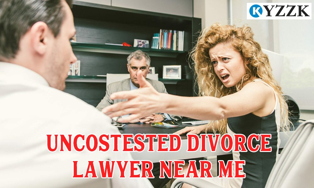 uncostested divorce lawyer near me